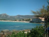 Algajola la spiaggia