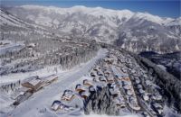 Couchevel vista dalla funivia Couchevel