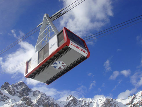 Corchevel, funivia Les 3 Vallèes Corchevel, funivia 3 Vallèes